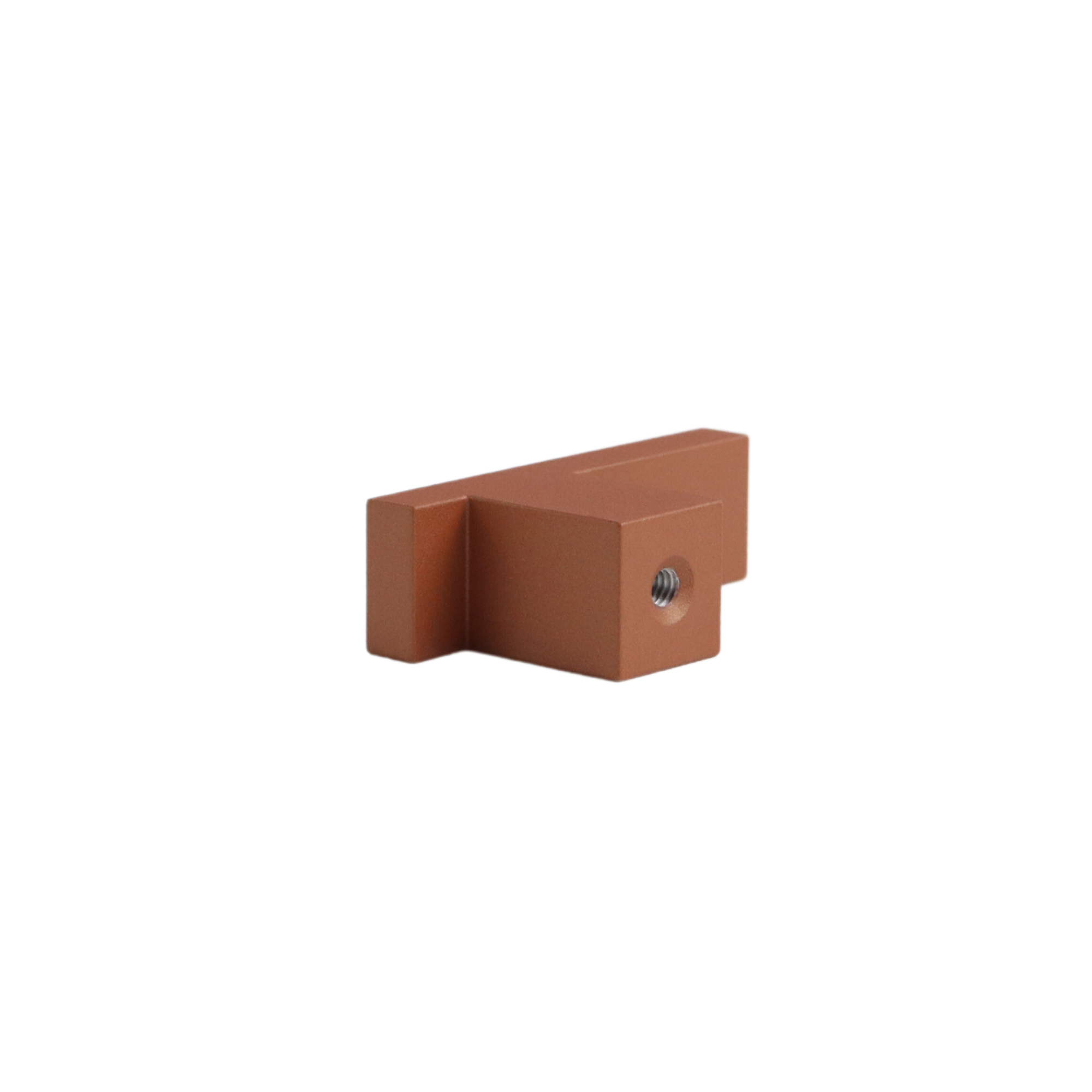 Art Deco L Bar Knob - copper #color_copper