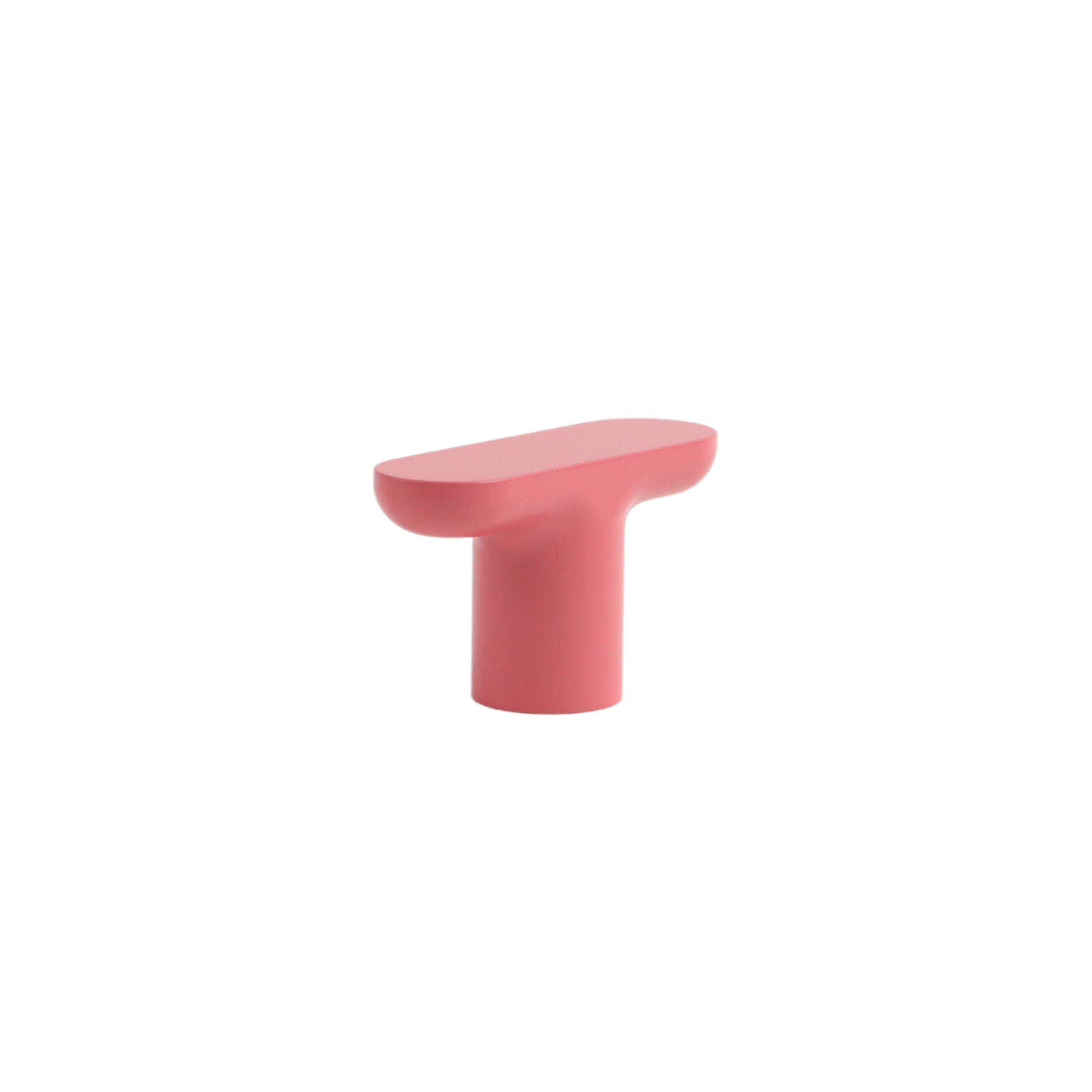 Pink mid-century modern t-bar knob