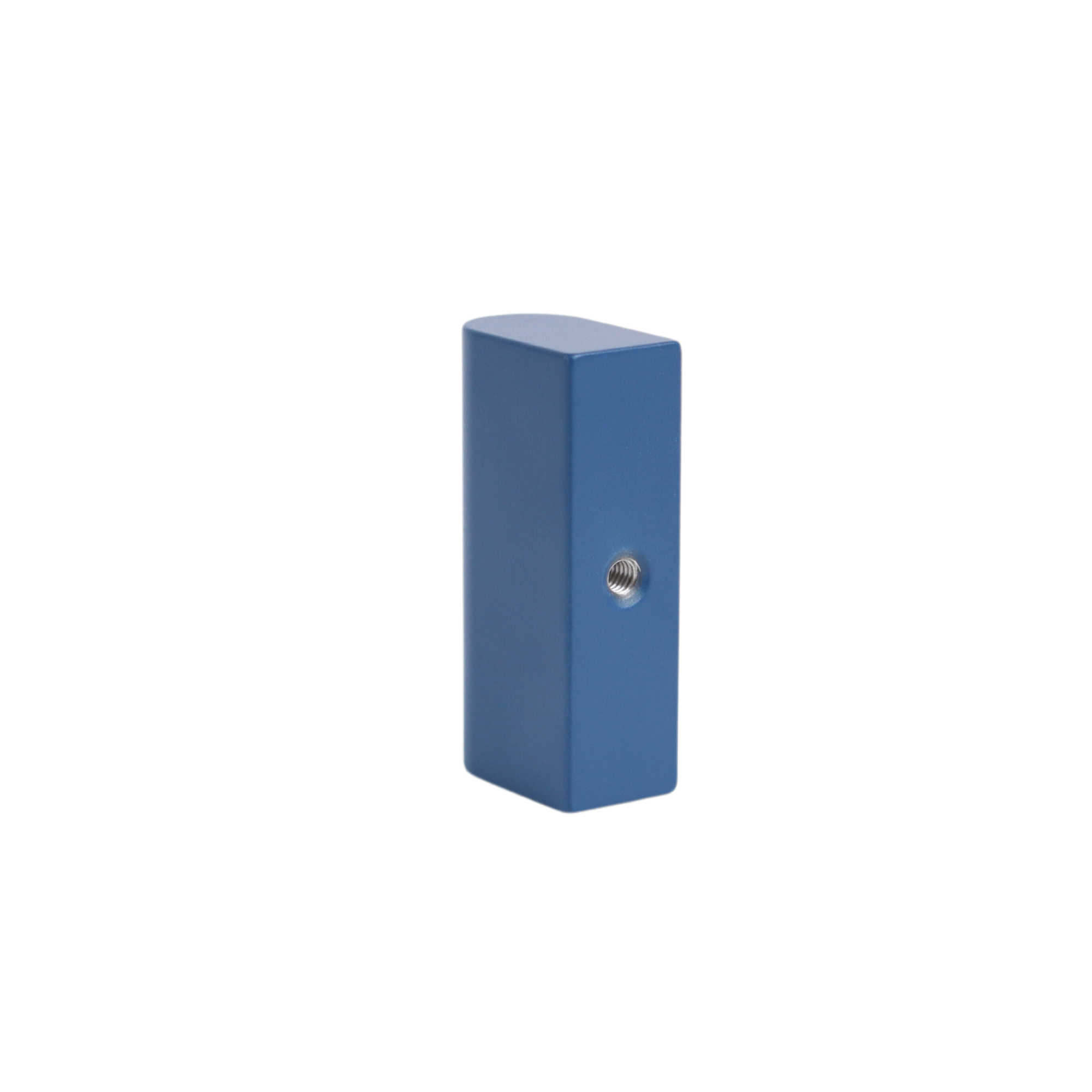 Polo blue modern rectangle cabinet knob