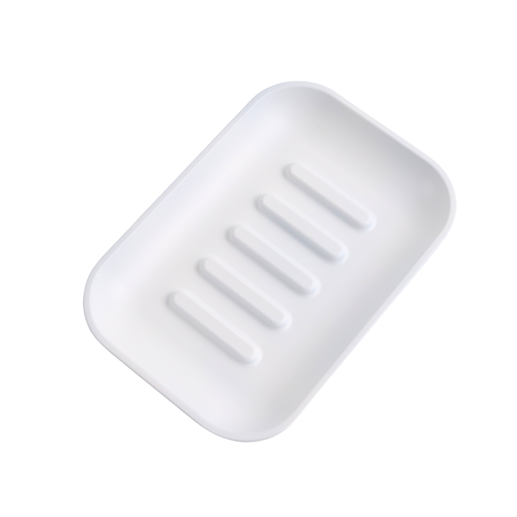 White colored soap dish holder