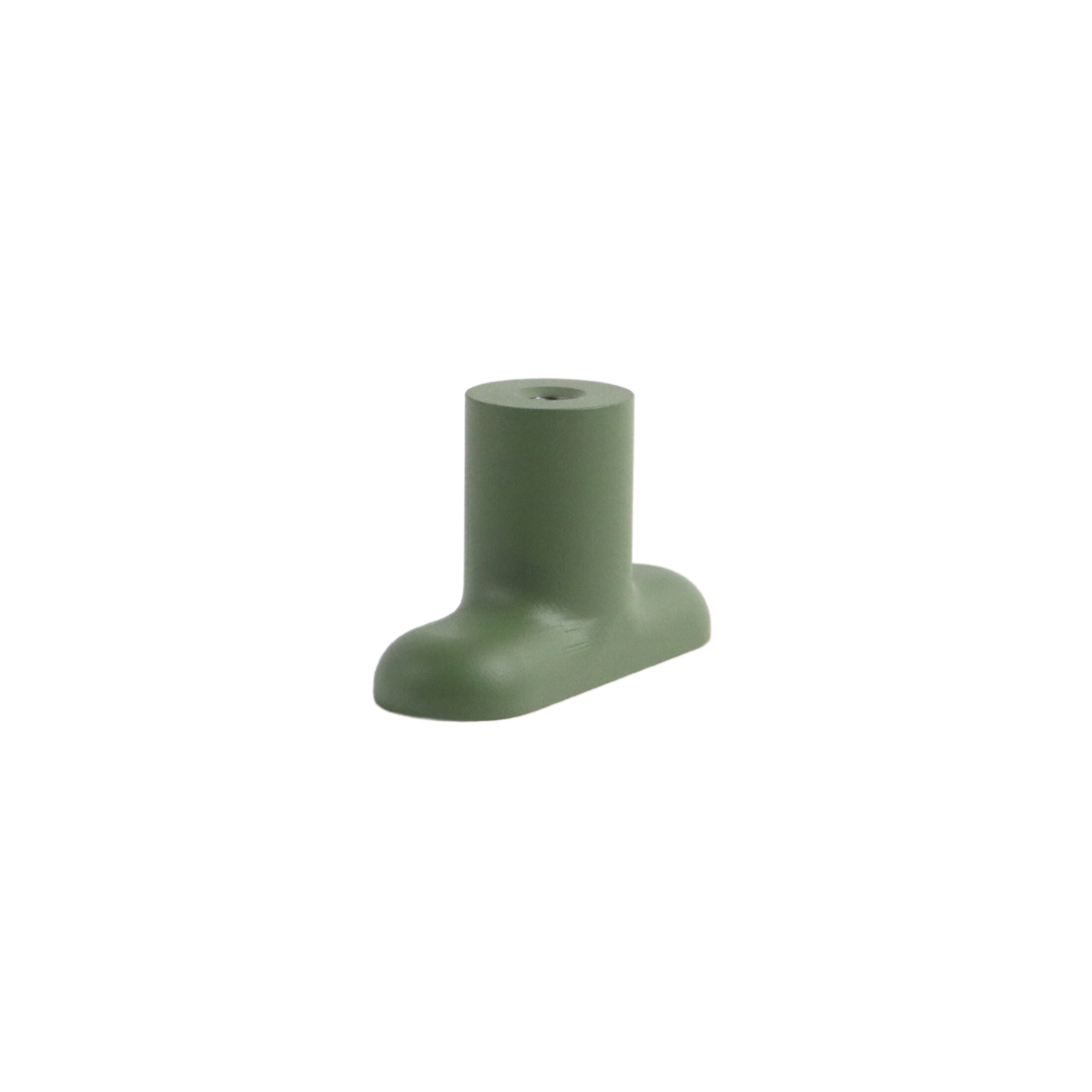 Green modern t-bar knob