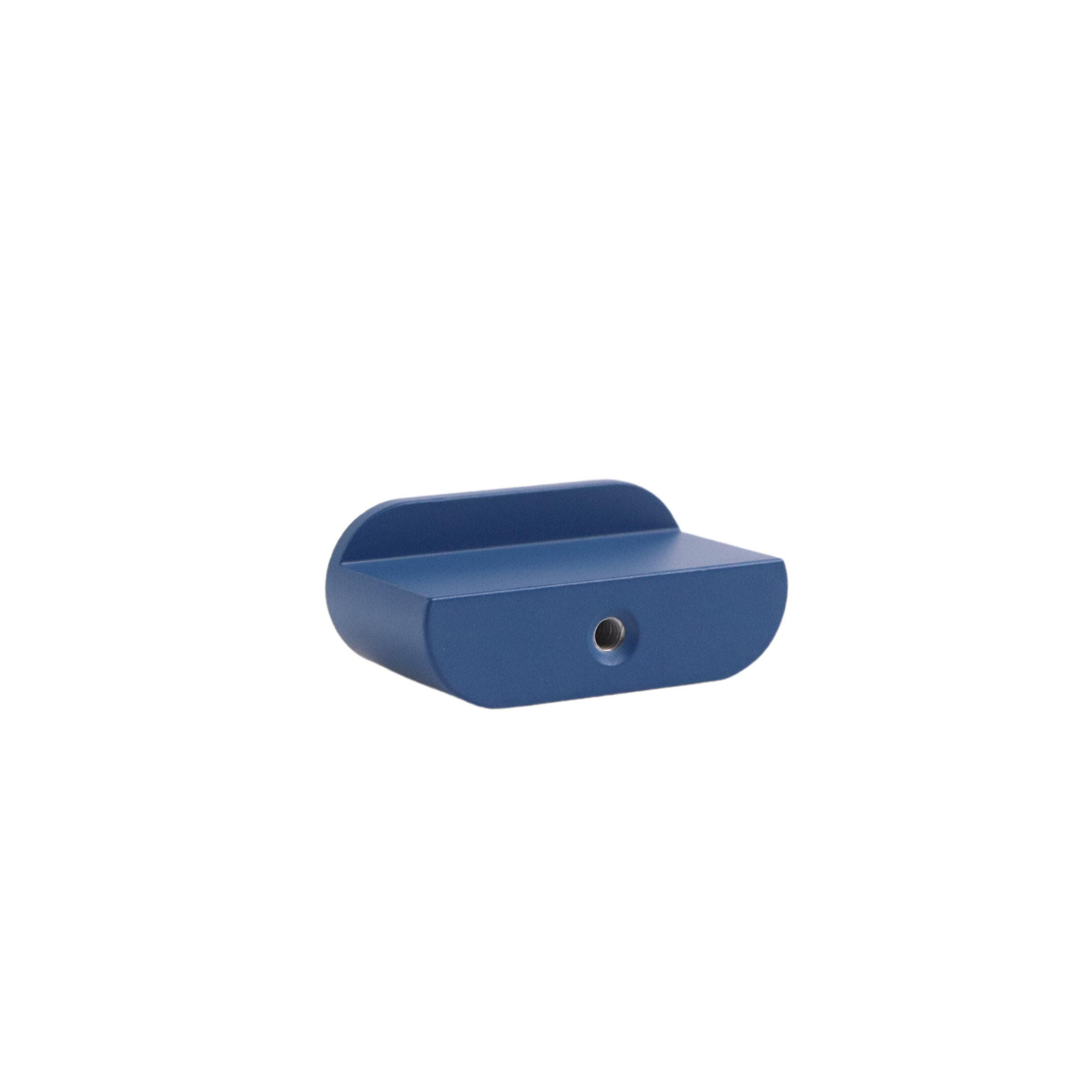 Blue oval cabinet knob