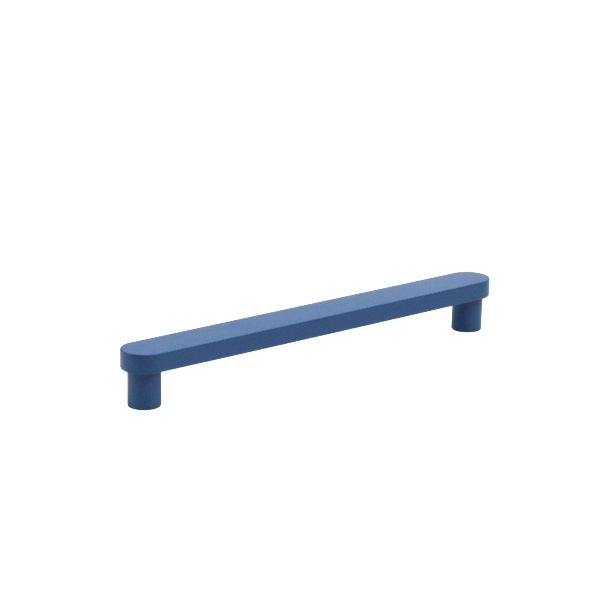 Polo blue mid-century modern cabinet handle
