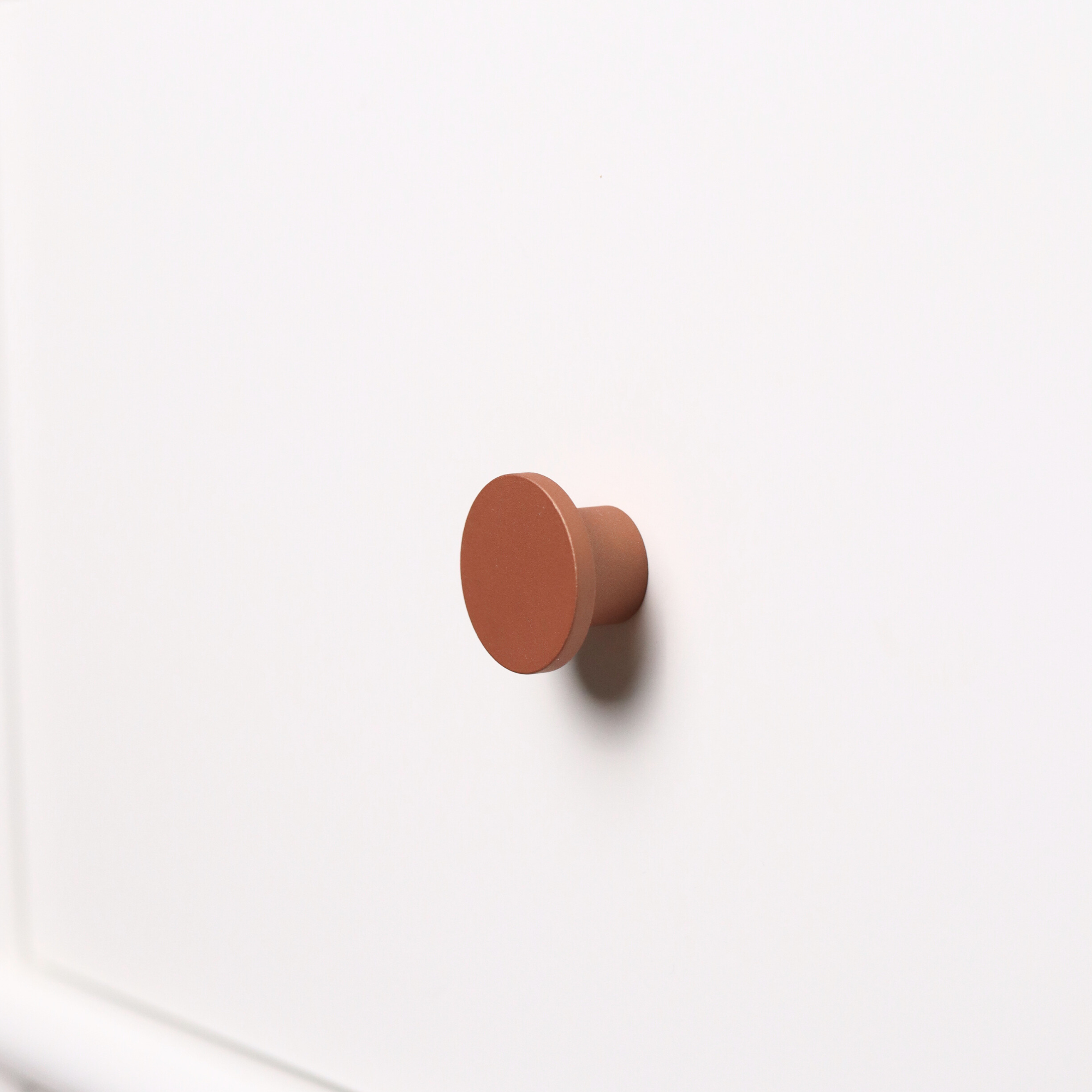 Copper round knob