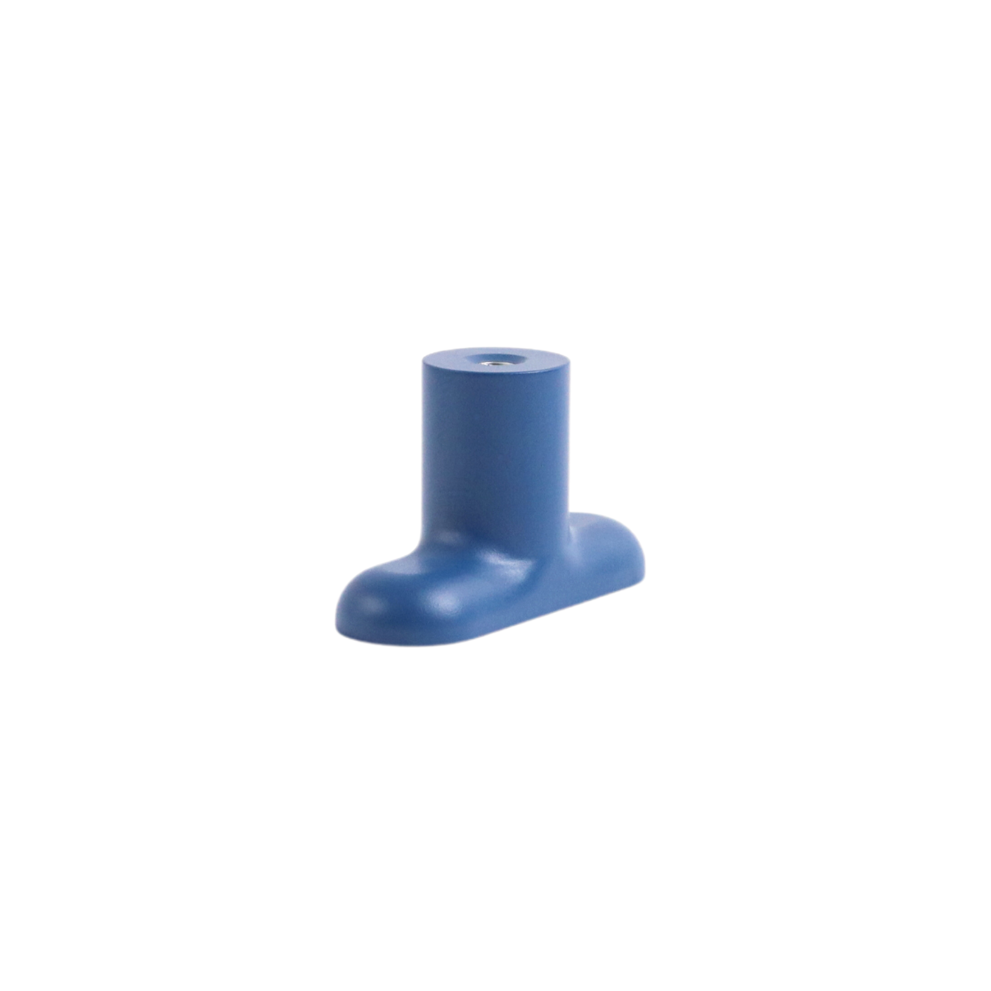 Polo blue modern t-bar knob