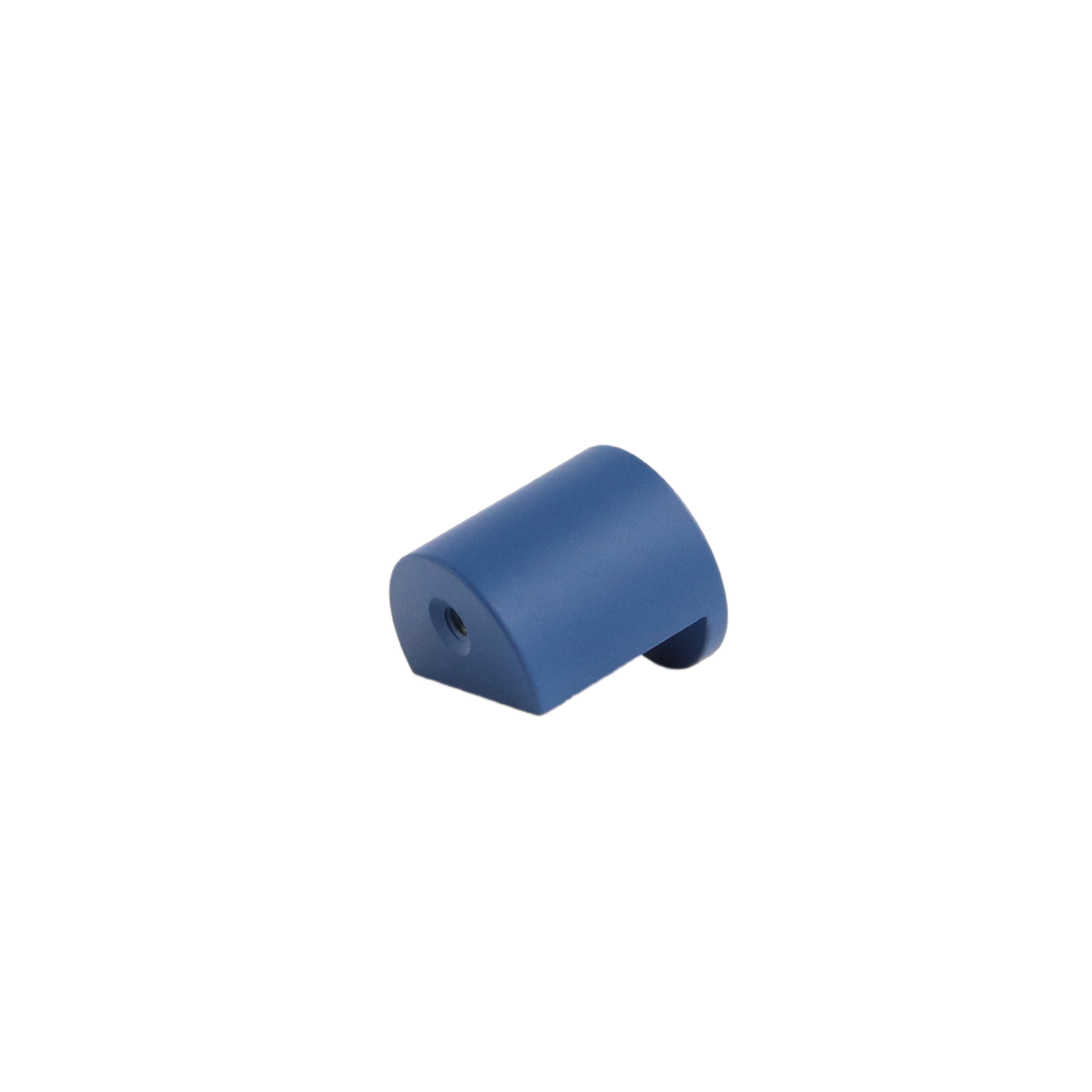 Polo blue modern cutout knob