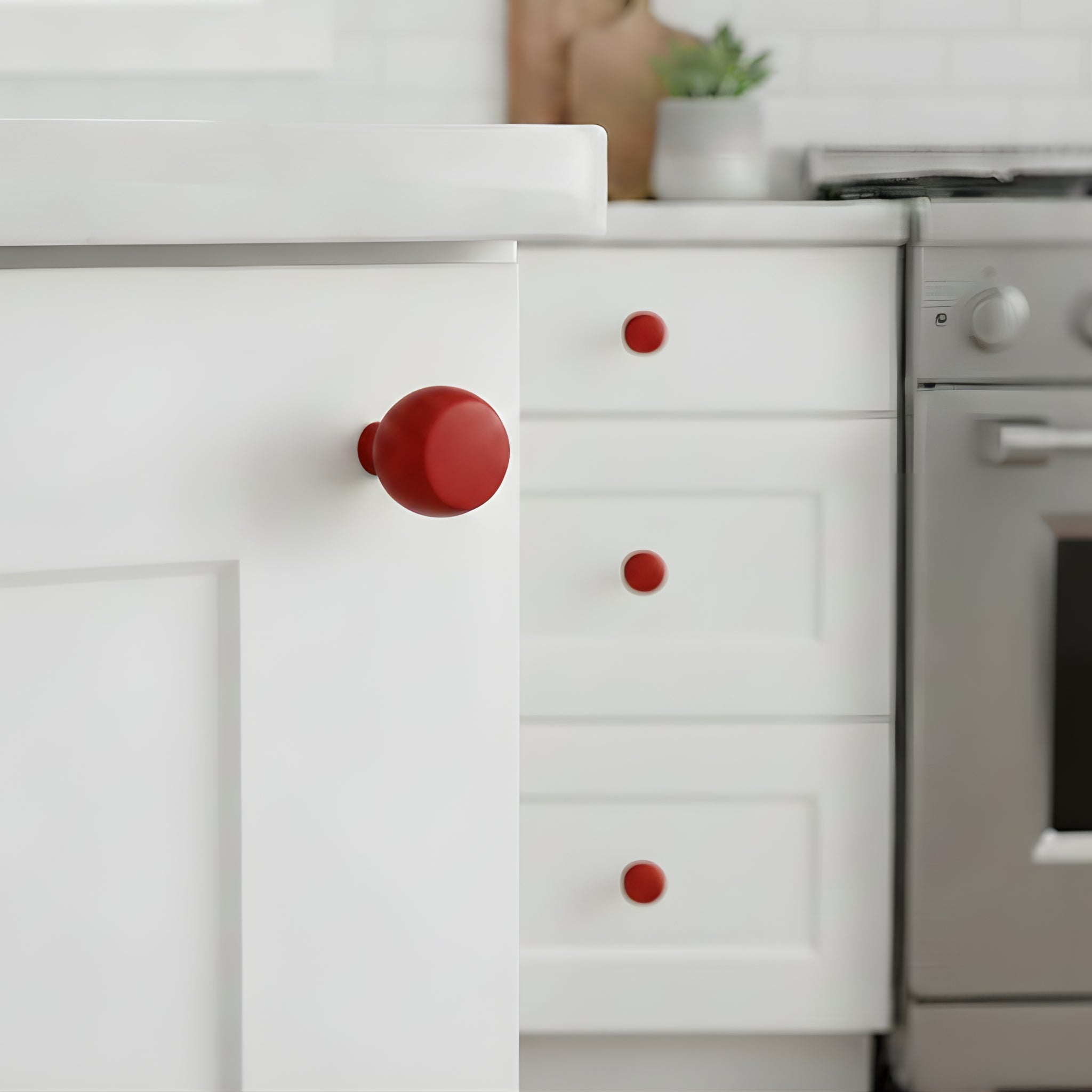 Mid-Century Modern Sphere Knob