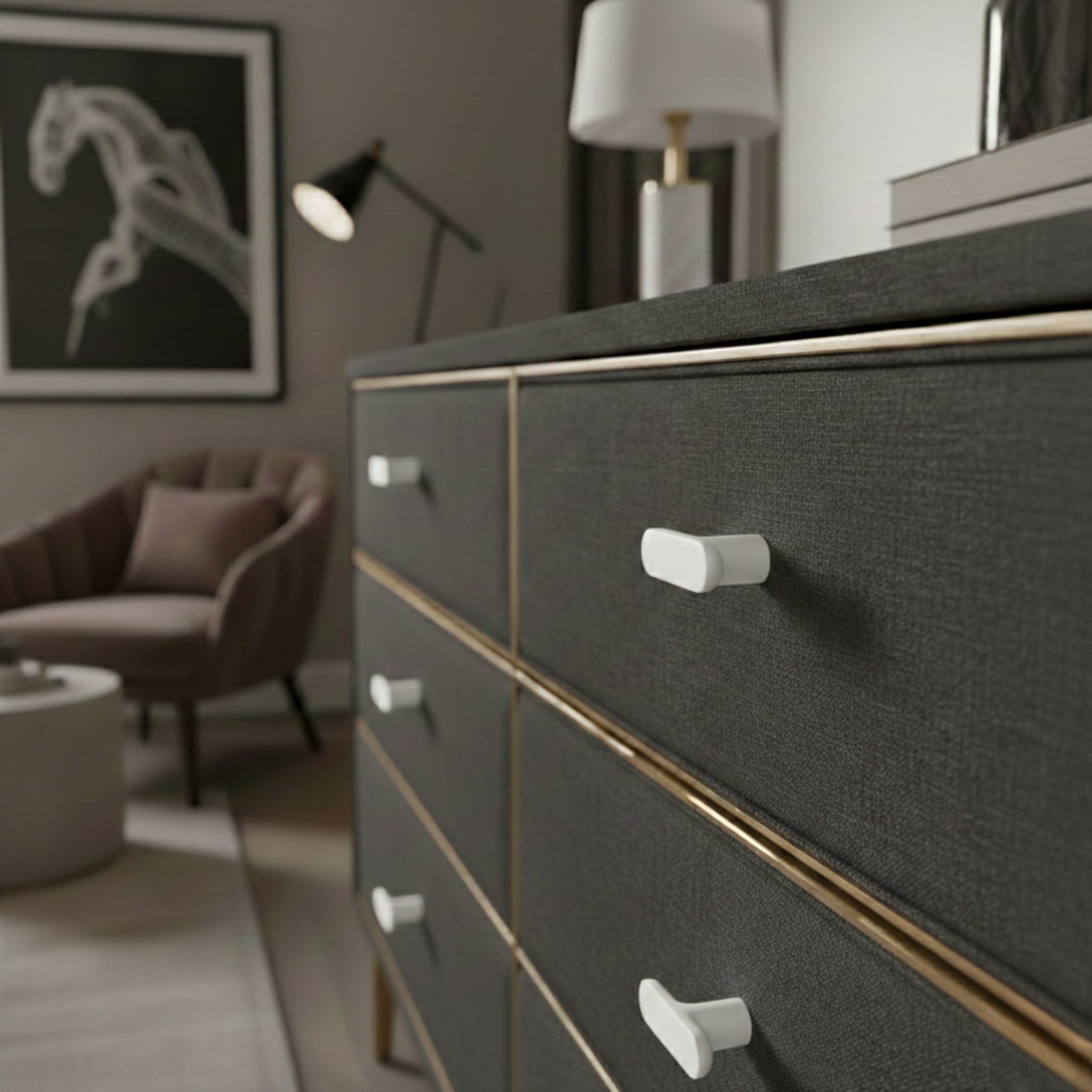 Mid-Century Modern T-Bar Knob