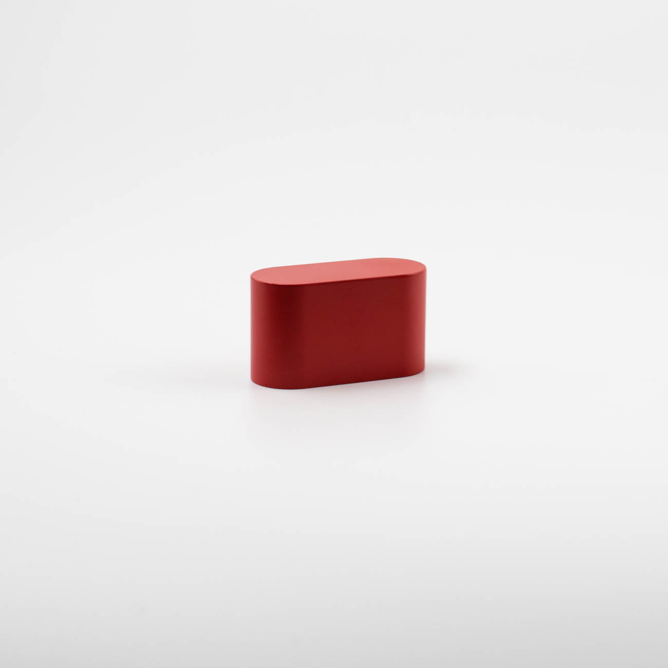 Rose Red modern oval cabinet knob