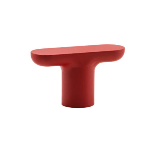 Rose red modern t-bar cabinet knob