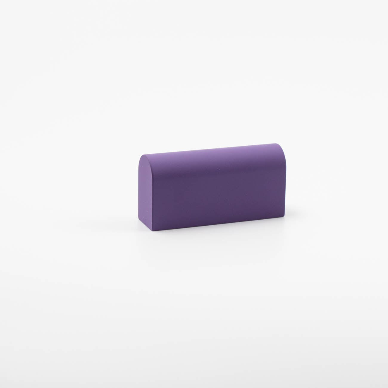 Purple rectangle cabinet knob