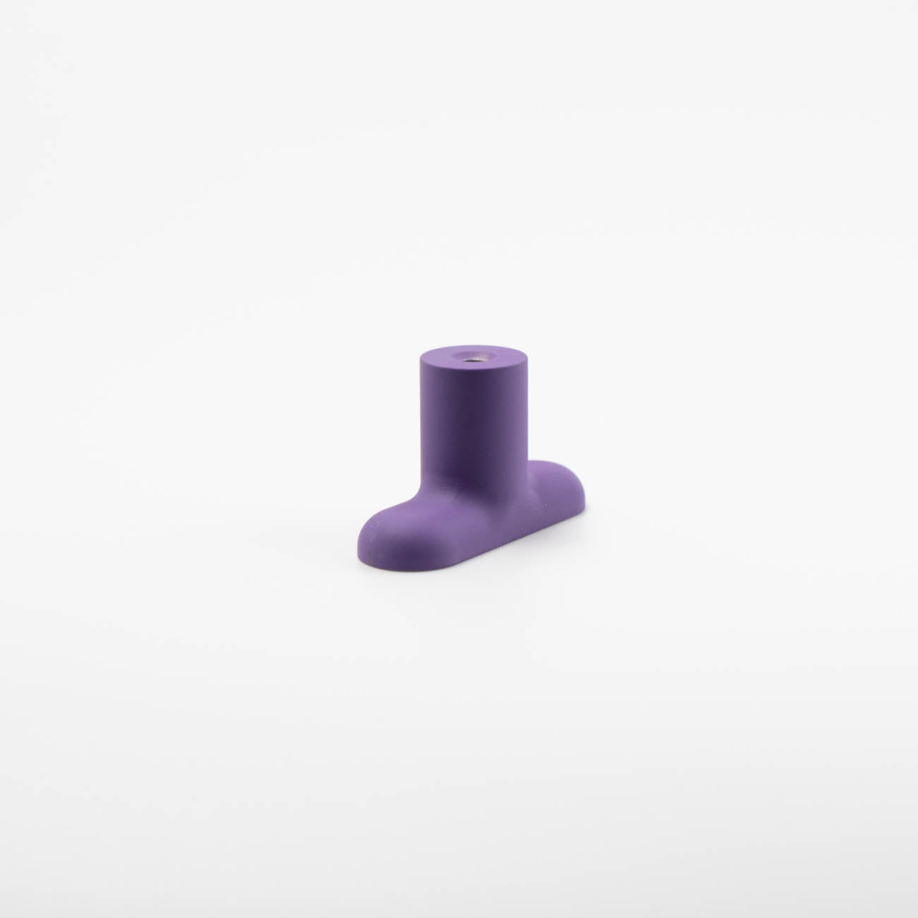 Royal purple modern t-bar knob