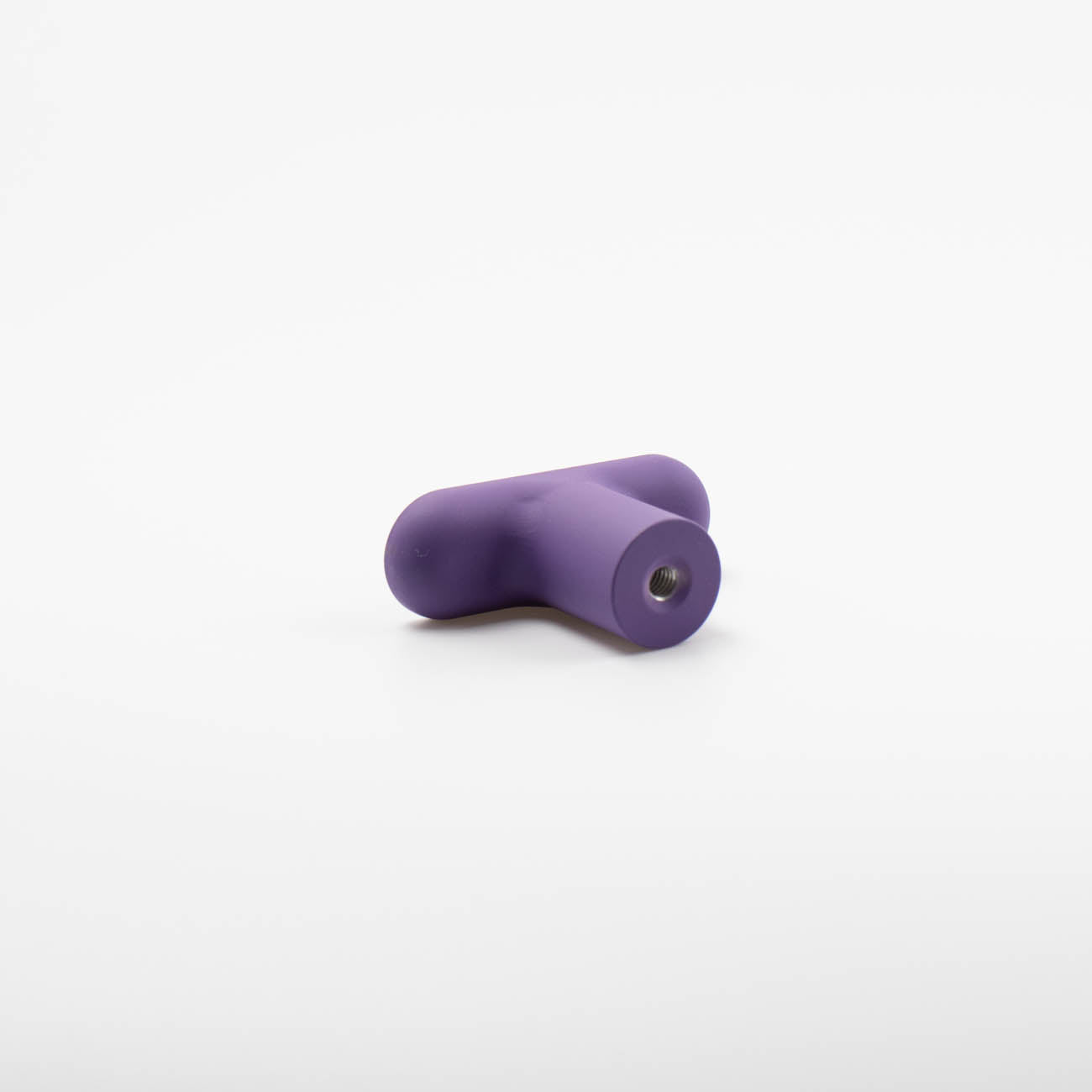 Royal purple modern t-bar cabinet knob