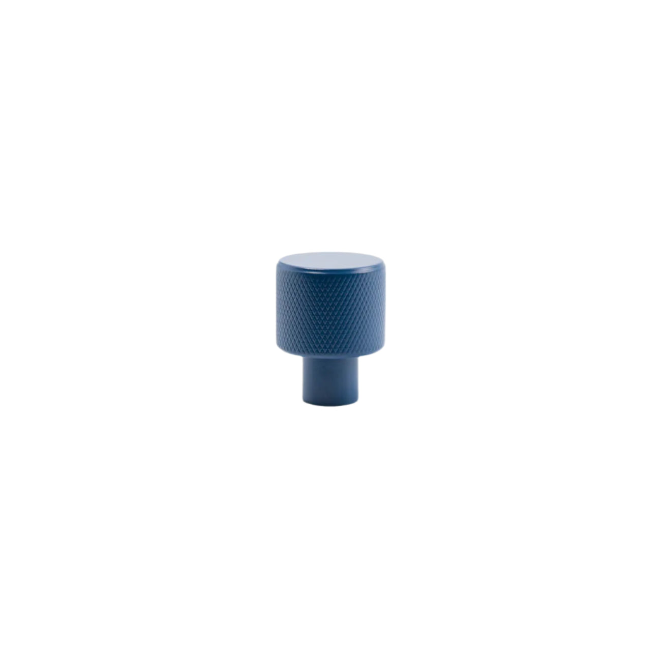 Polo blue knurled knob