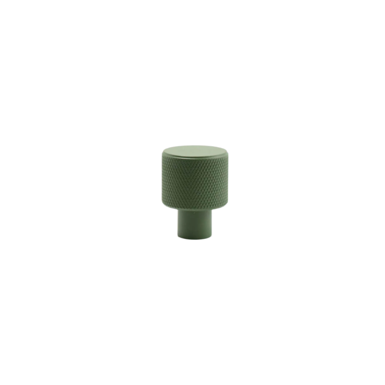 Olive Green knurled Knob