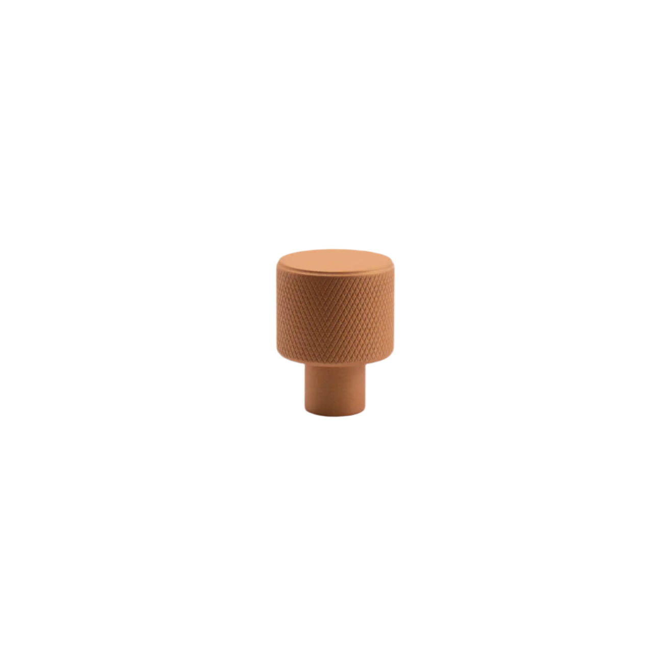 Copper brown  knurled knob