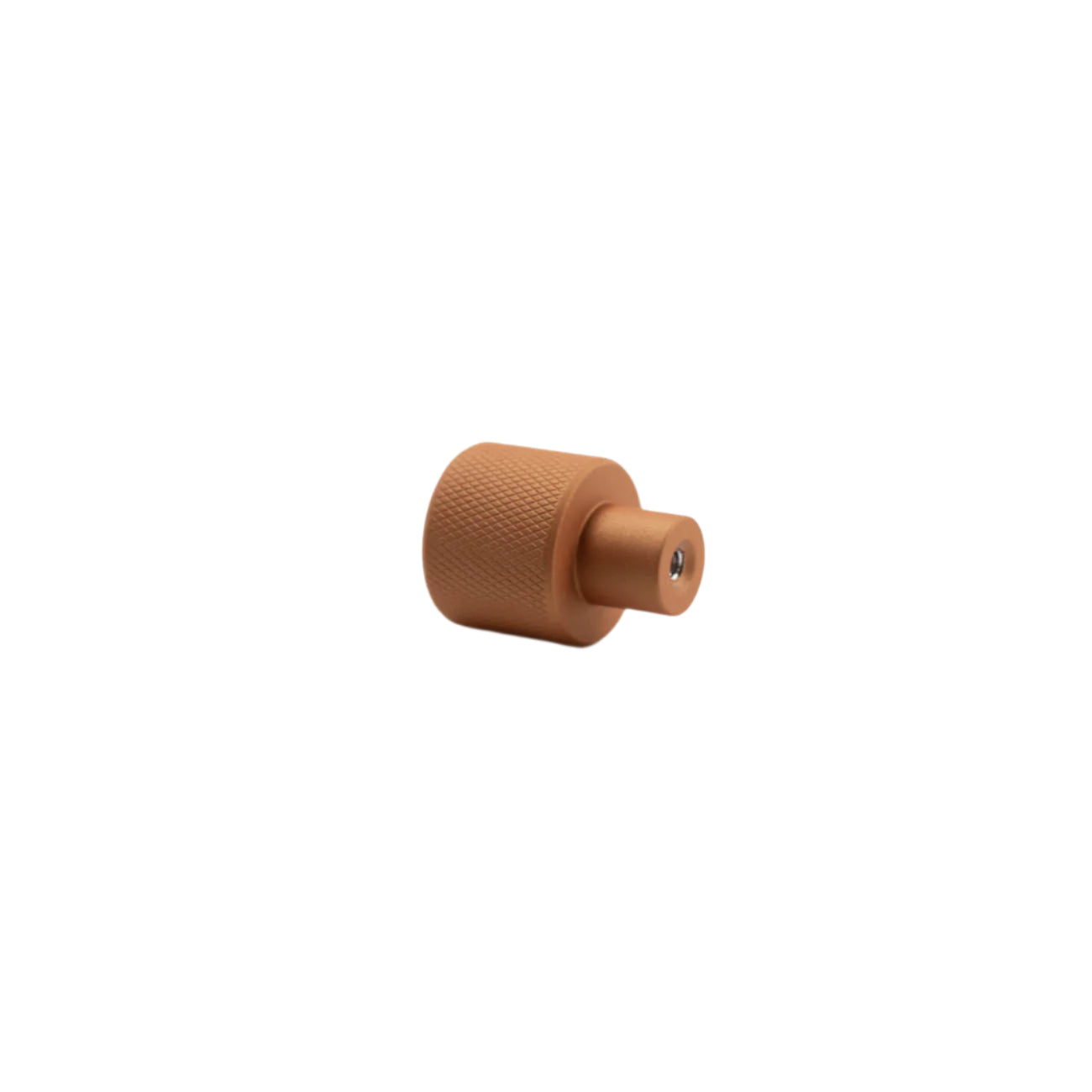 Copper knurled knob