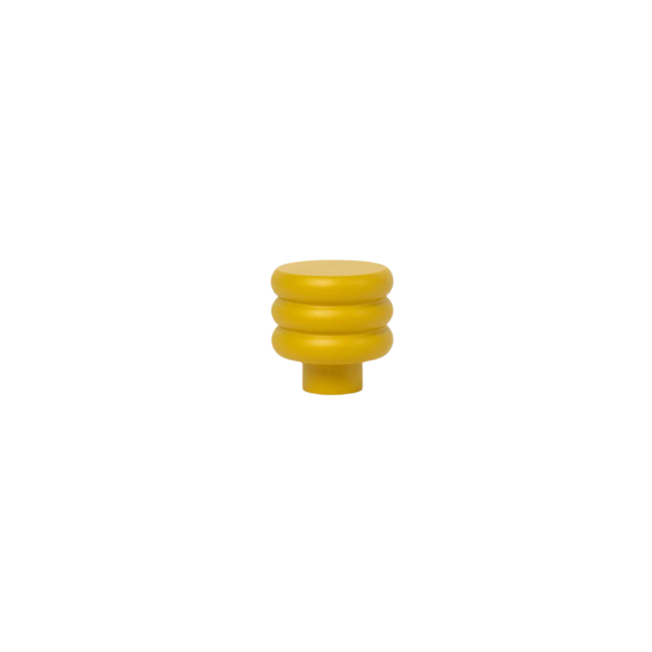Sunflower Yellow Honeycomb Modern Cabinet Knob