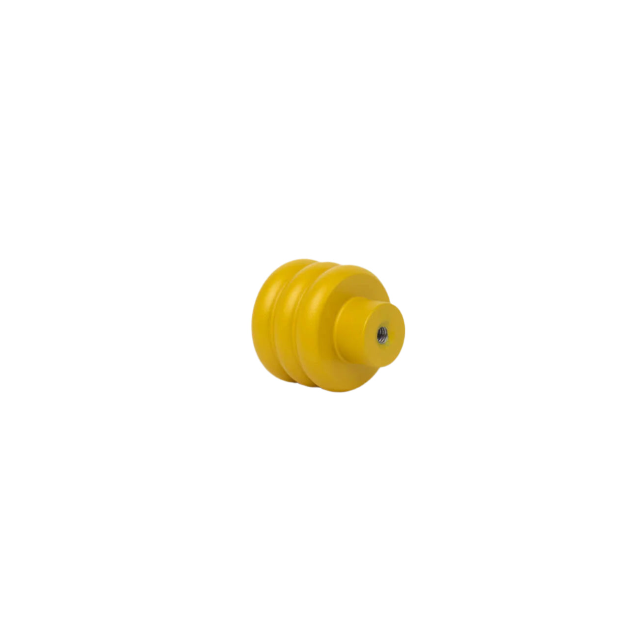 Sunflower Yellow Honeycomb Modern Cabinet Knob