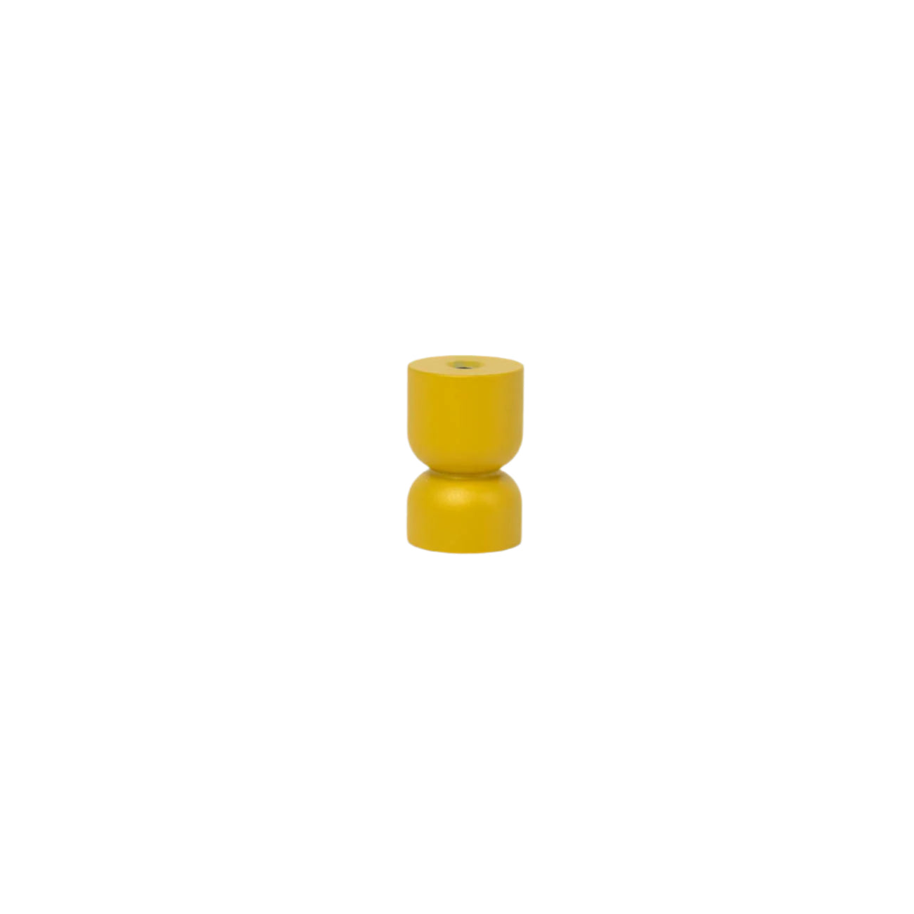 Sunflower Yellow Hourglass Mid-Century  Cabinet Knob