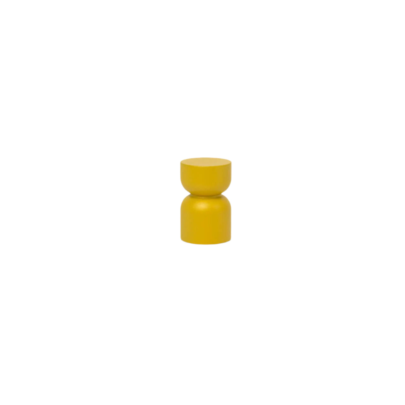 Sunflower Yellow Hourglass Mid-Century Cabinet Knob