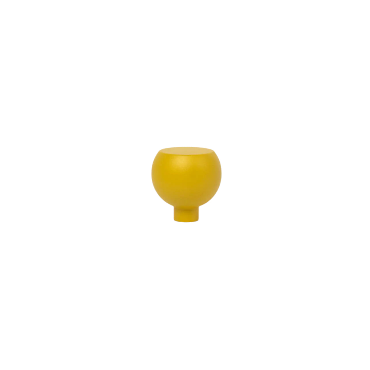 Yellow sphere knob