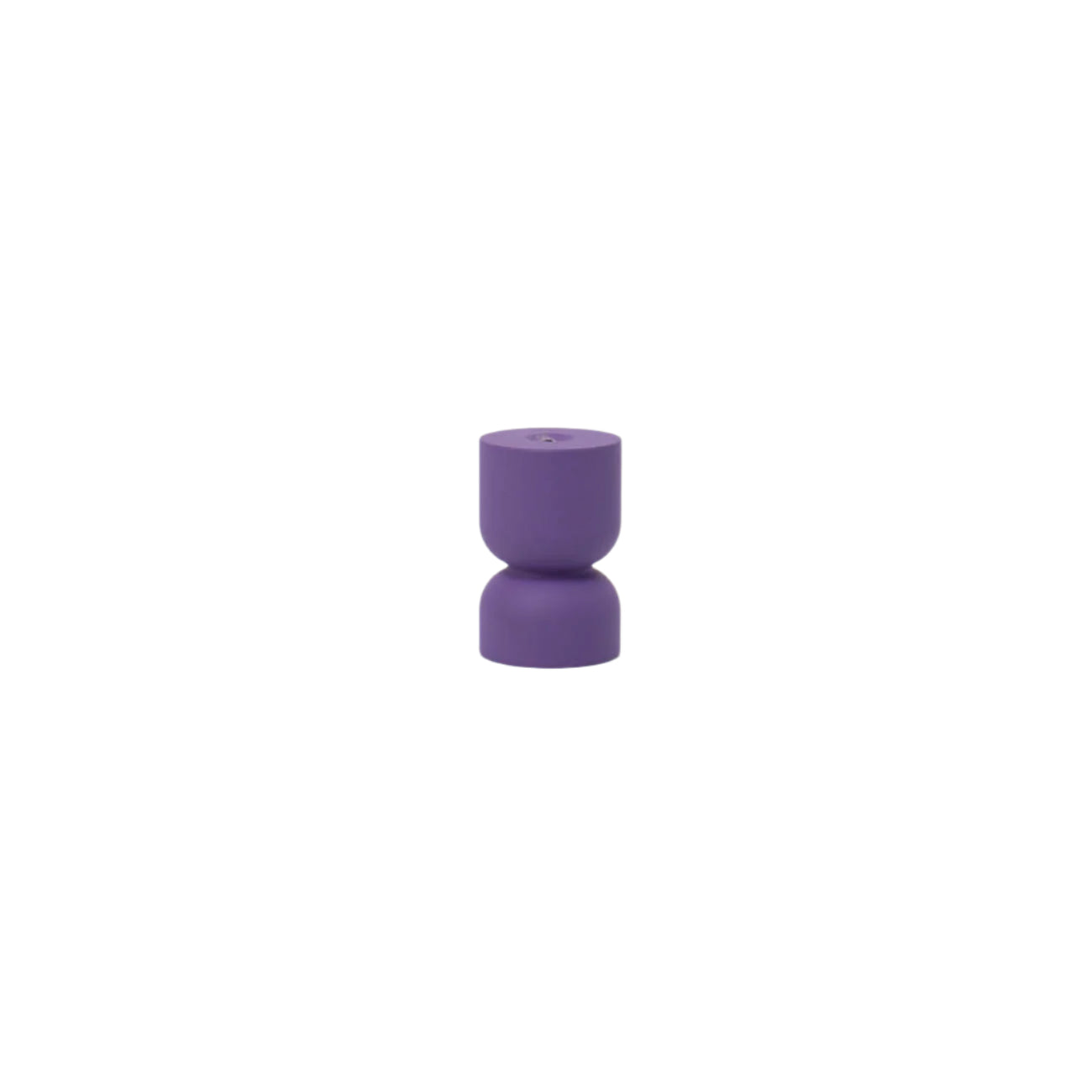 Royal purple hourglass Mid-Century  Cabinet Knob