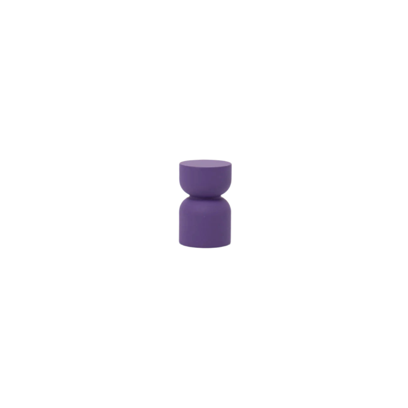 Royal purple hourglass Mid-Century Cabinet Knob