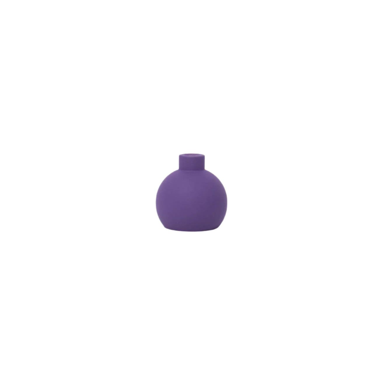 purple modern sphere knob
