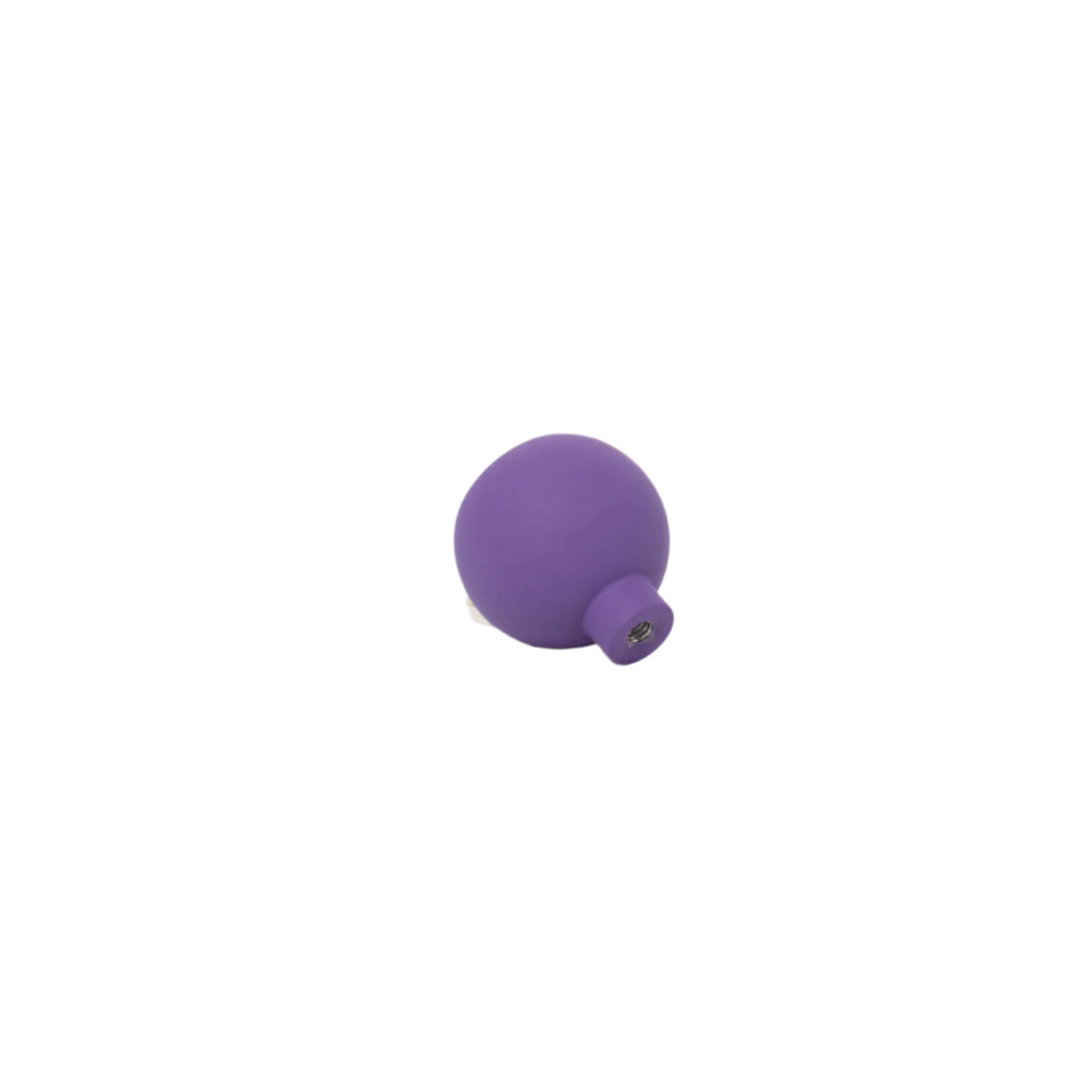 Royal purple sphere knob