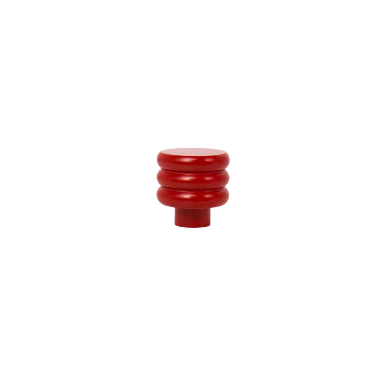 Rose Red Honeycomb Modern Cabinet Knob