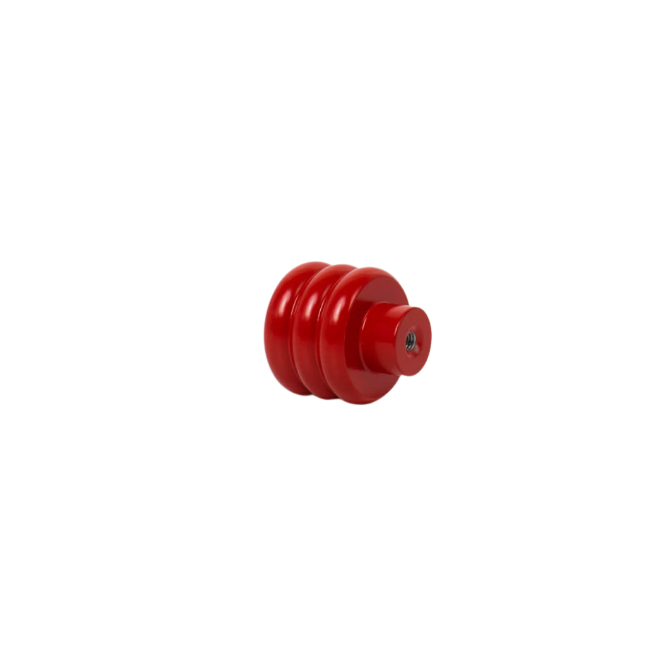 Rose Red Honeycomb Modern Cabinet Knob