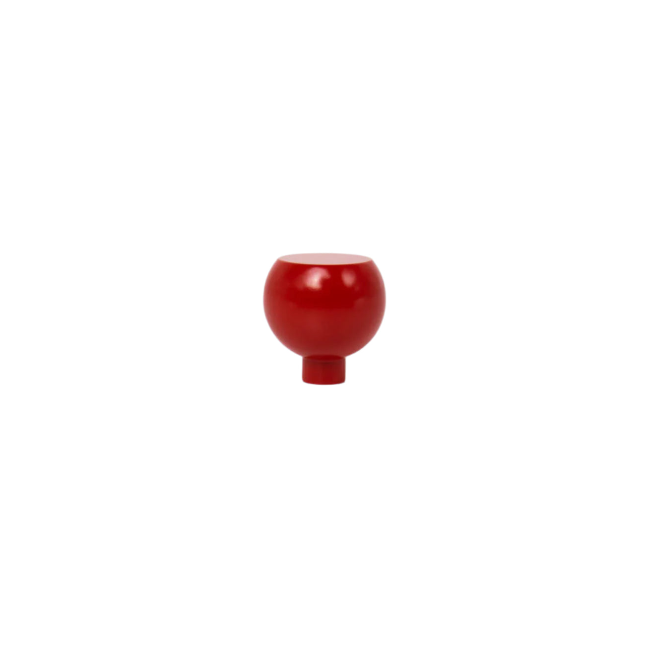 Rose Red sphere knob