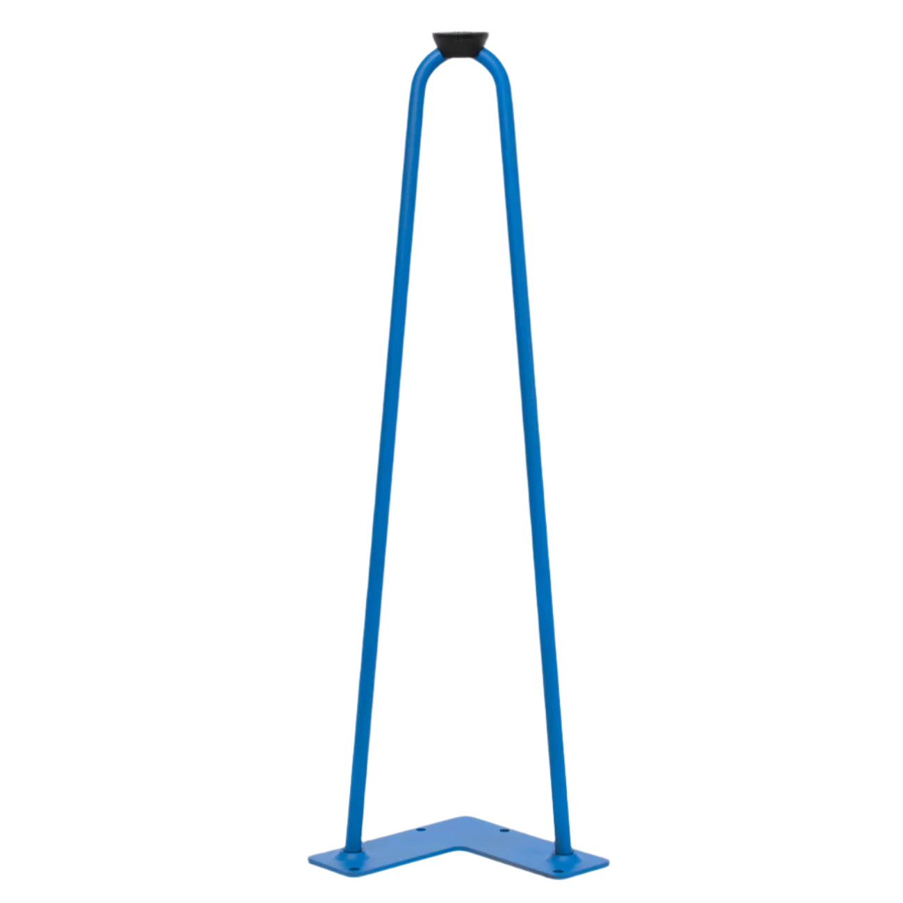 blue hairpin leg aluminum