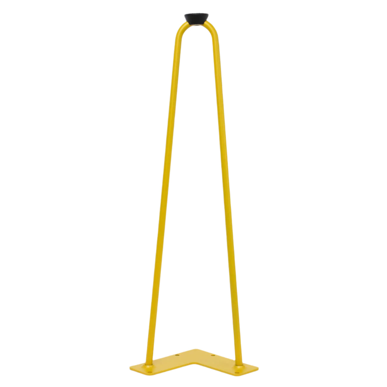 yellow hairpin table leg