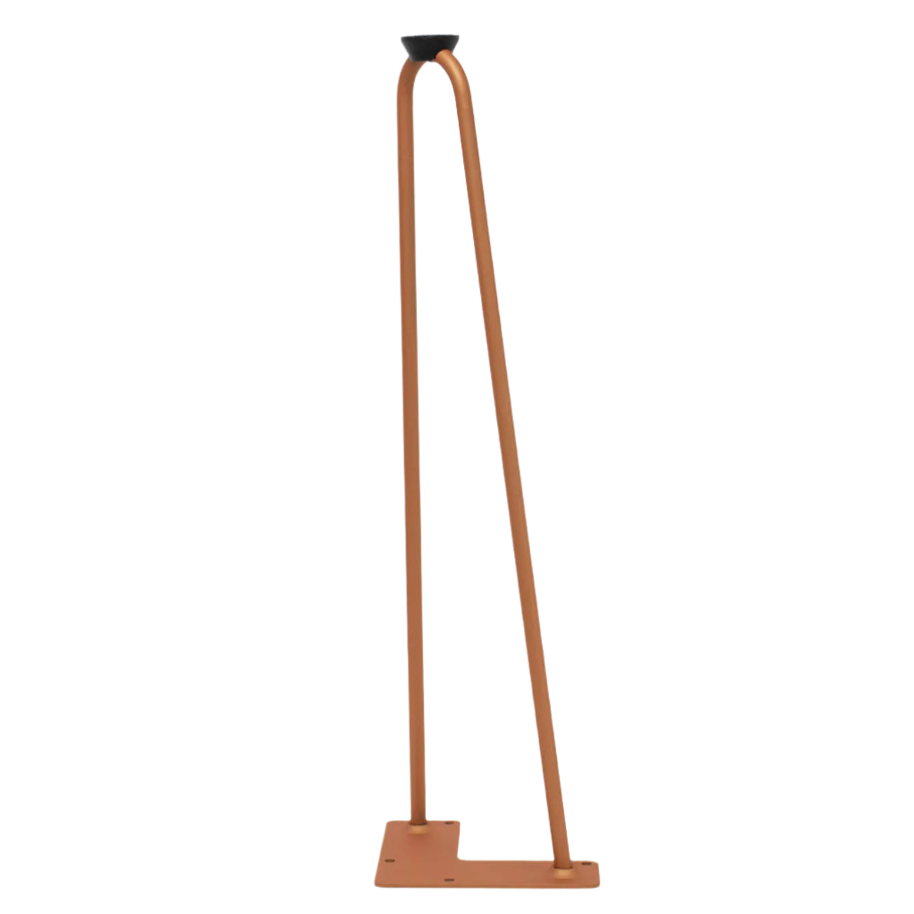 Copper hairpin leg