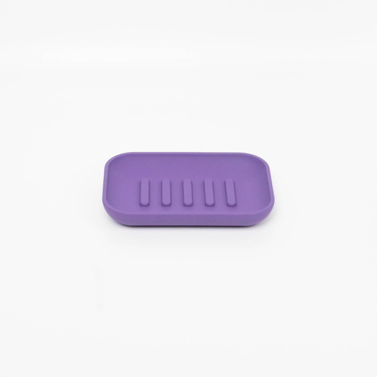 Royal Purple colored shower soap dish
