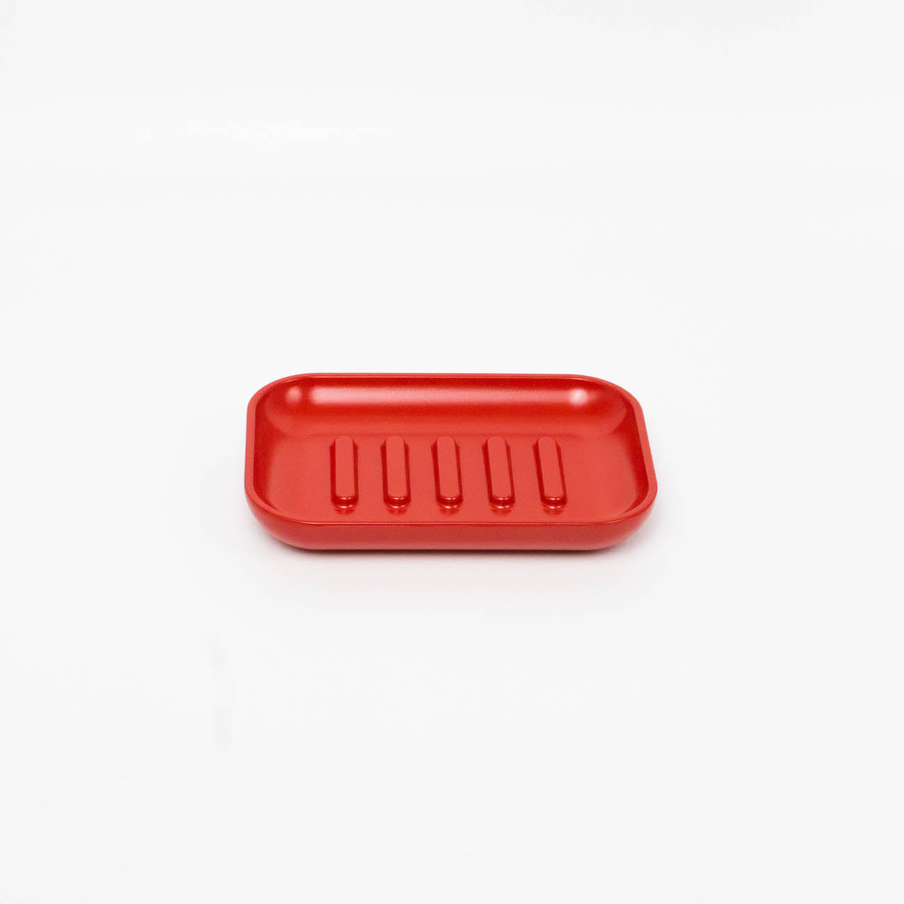Rose Red colored soap dish