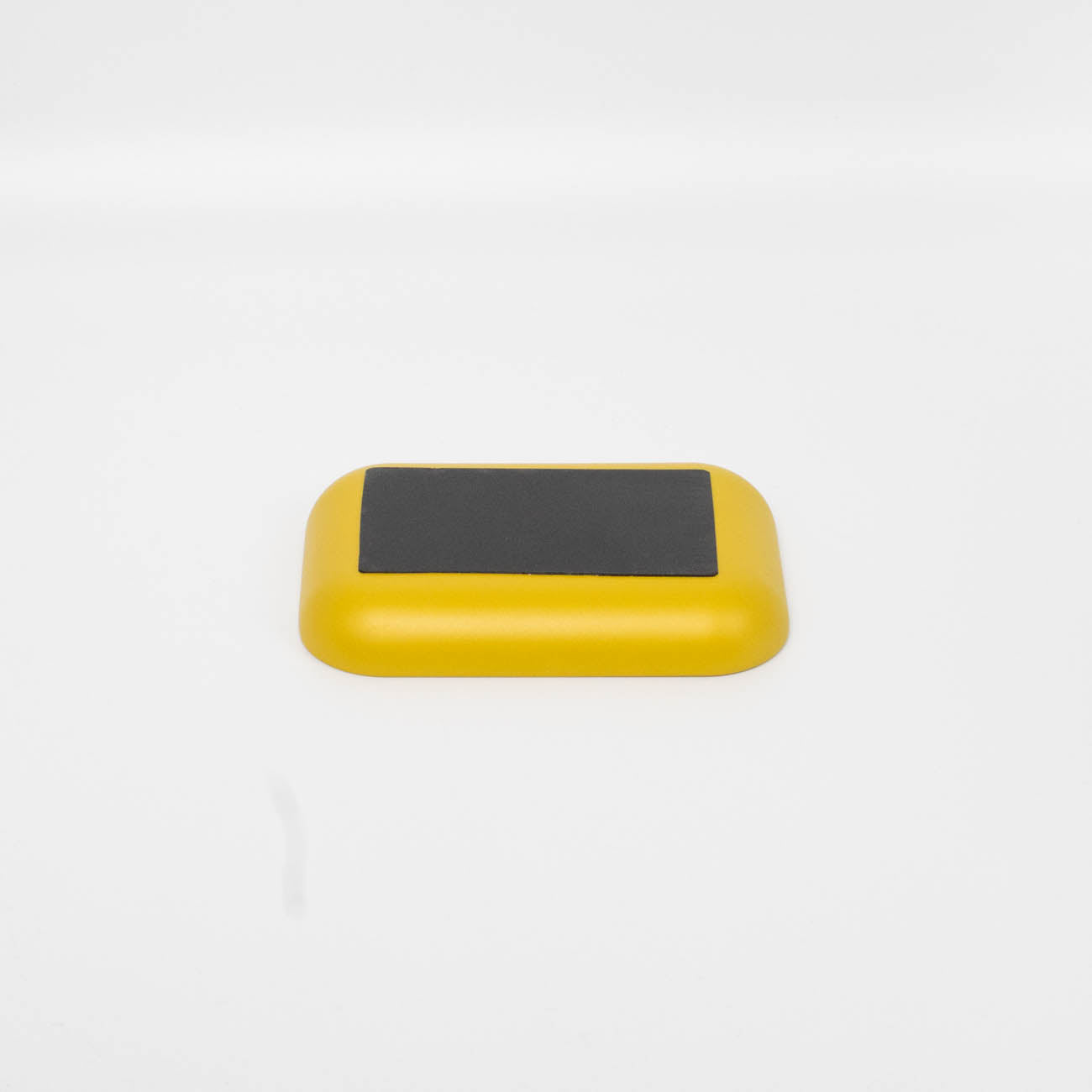 Yellow soap dish holder