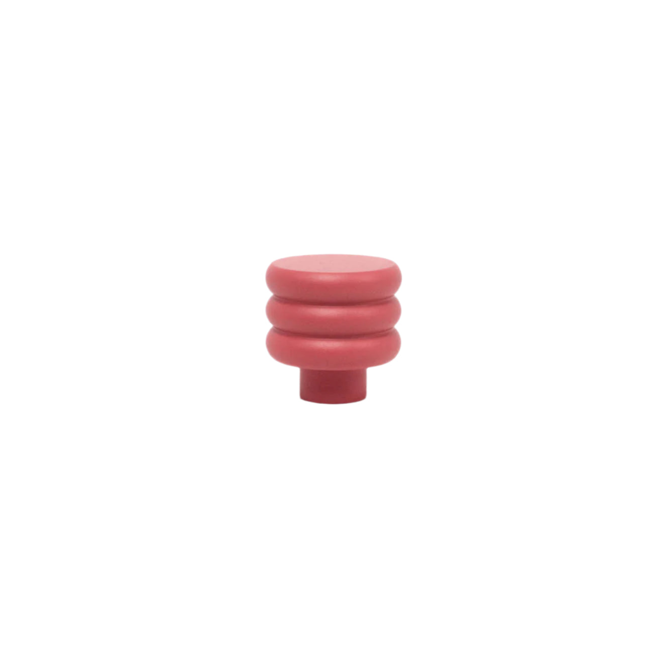 Blush pink mid-century modern honeycomb knob