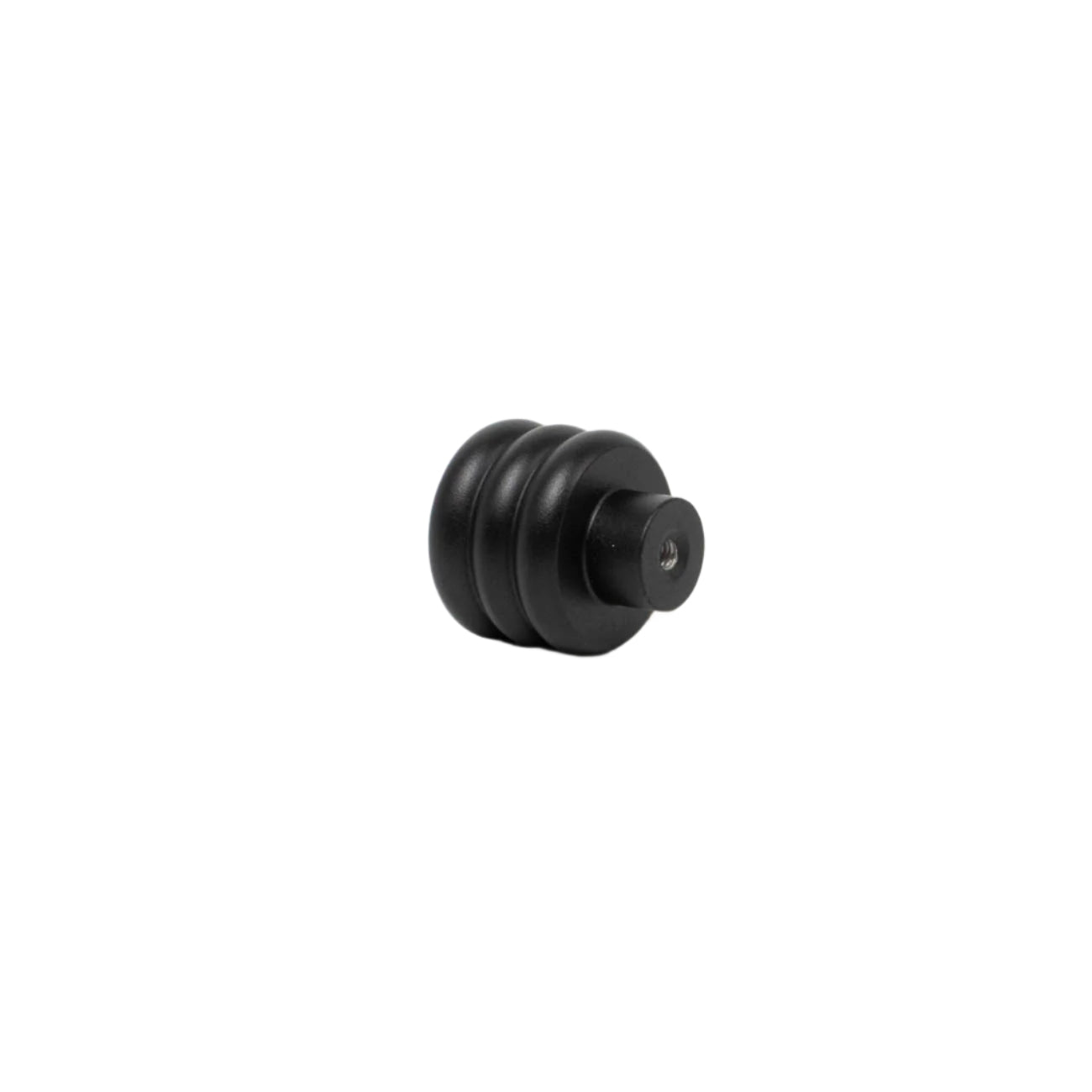 black modern honeycomb cabinet knob