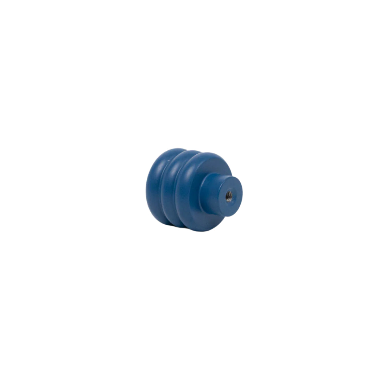 Blue modern honeycomb knob