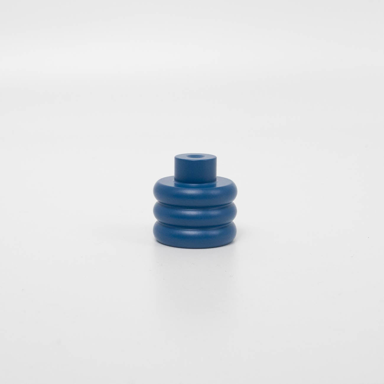 Polo blue mid-century modern honeycomb cabinet knob