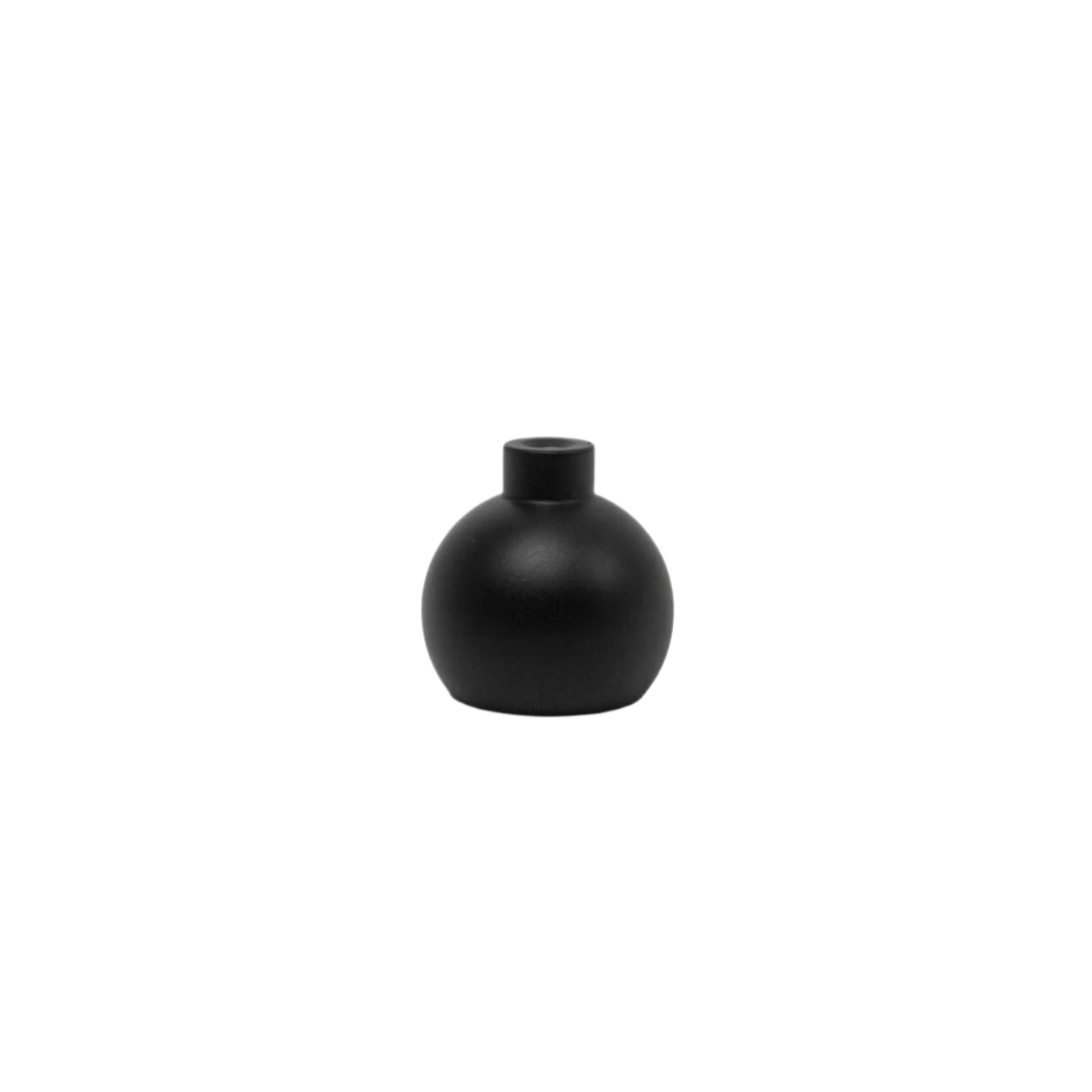 black modern sphere knob