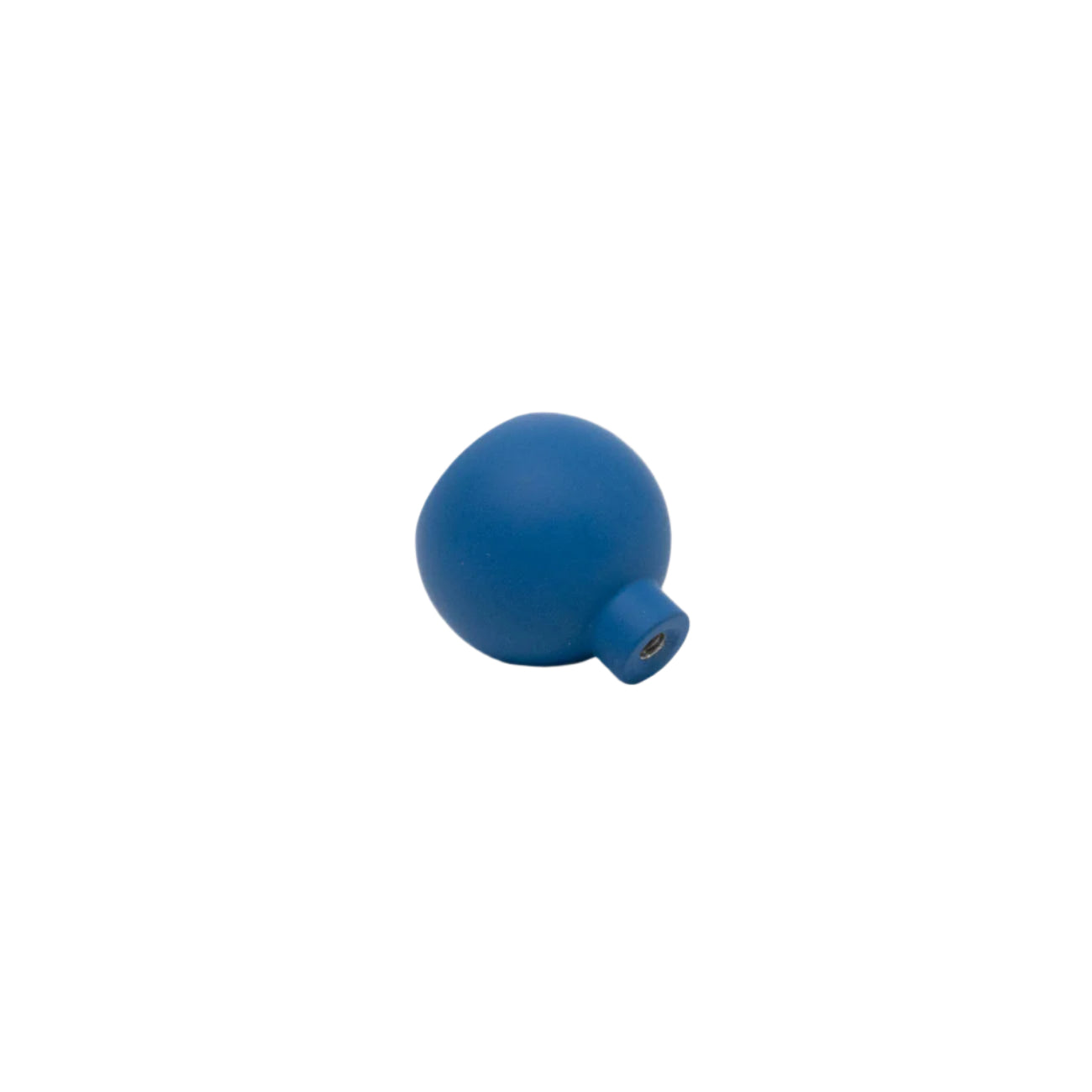 Blue aluminum sphere knob