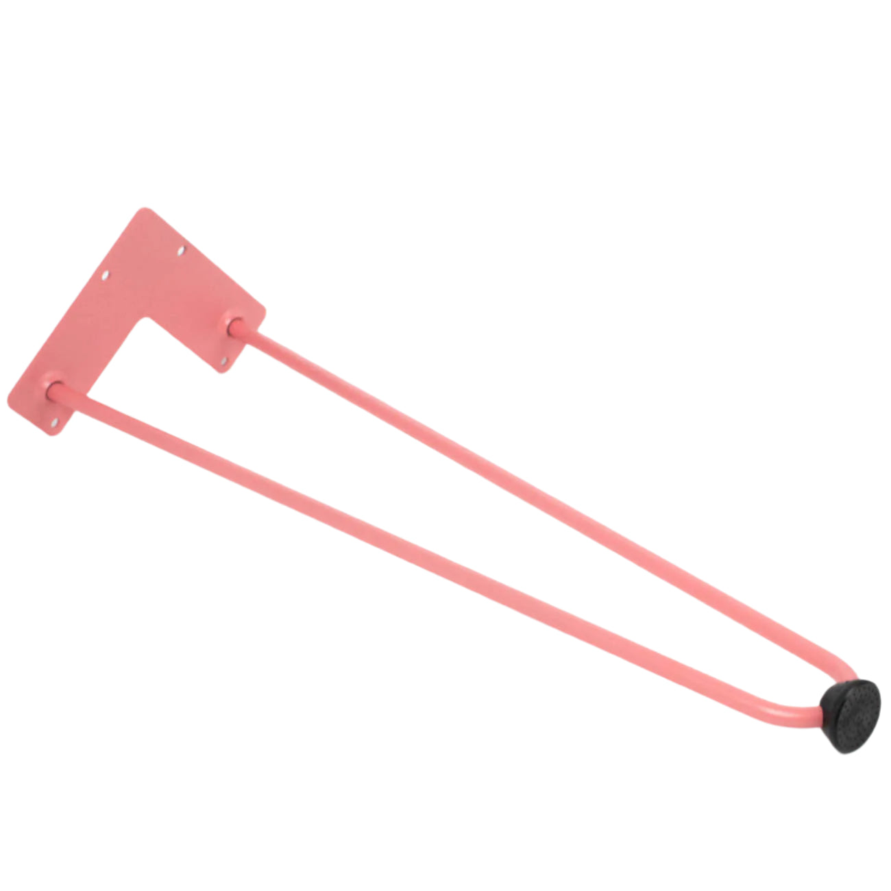 colorful pink hairpin table leg