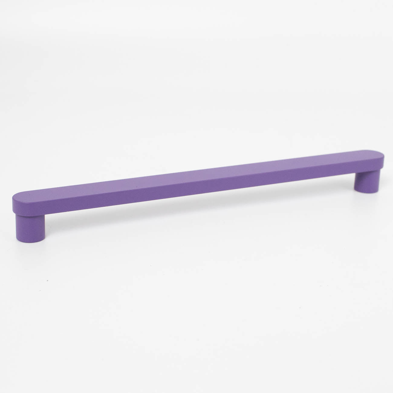 Purple mid-century modern cabinet handle