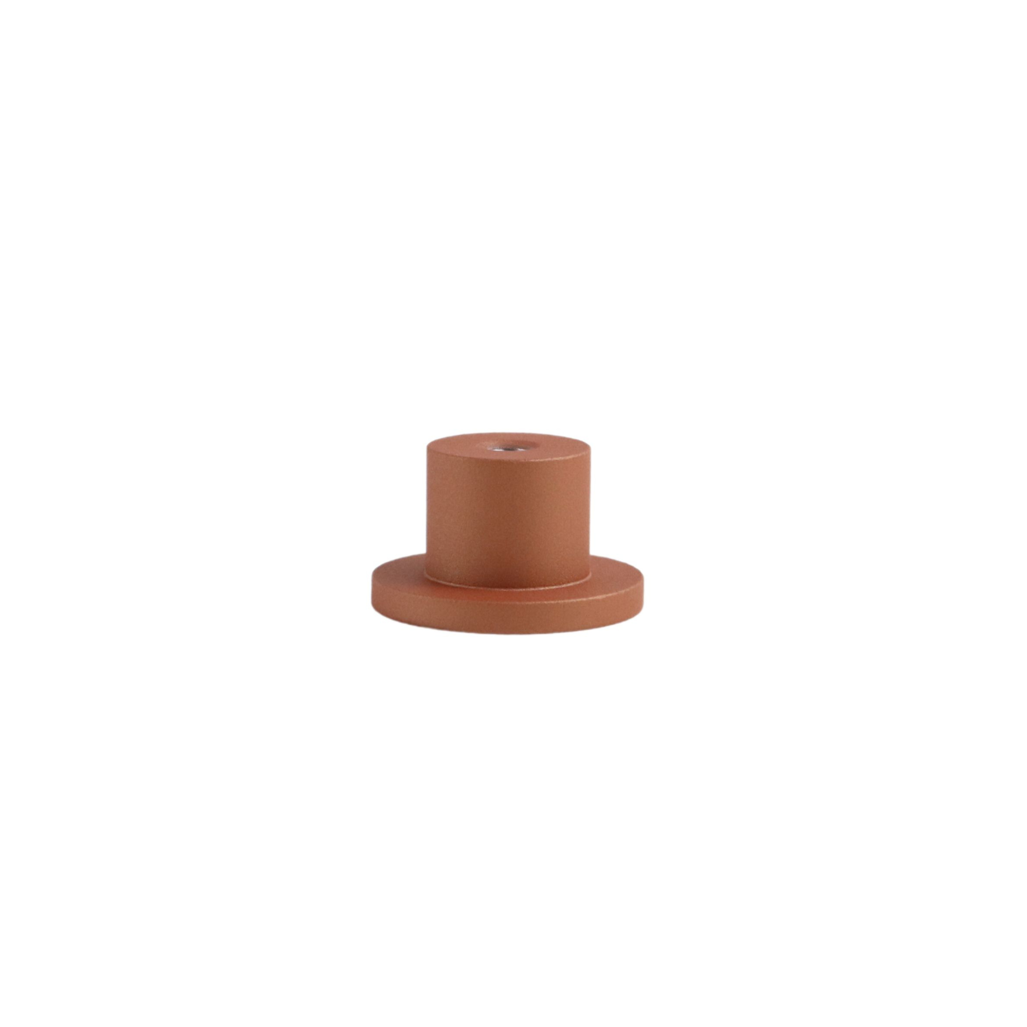 Copper modern round knob