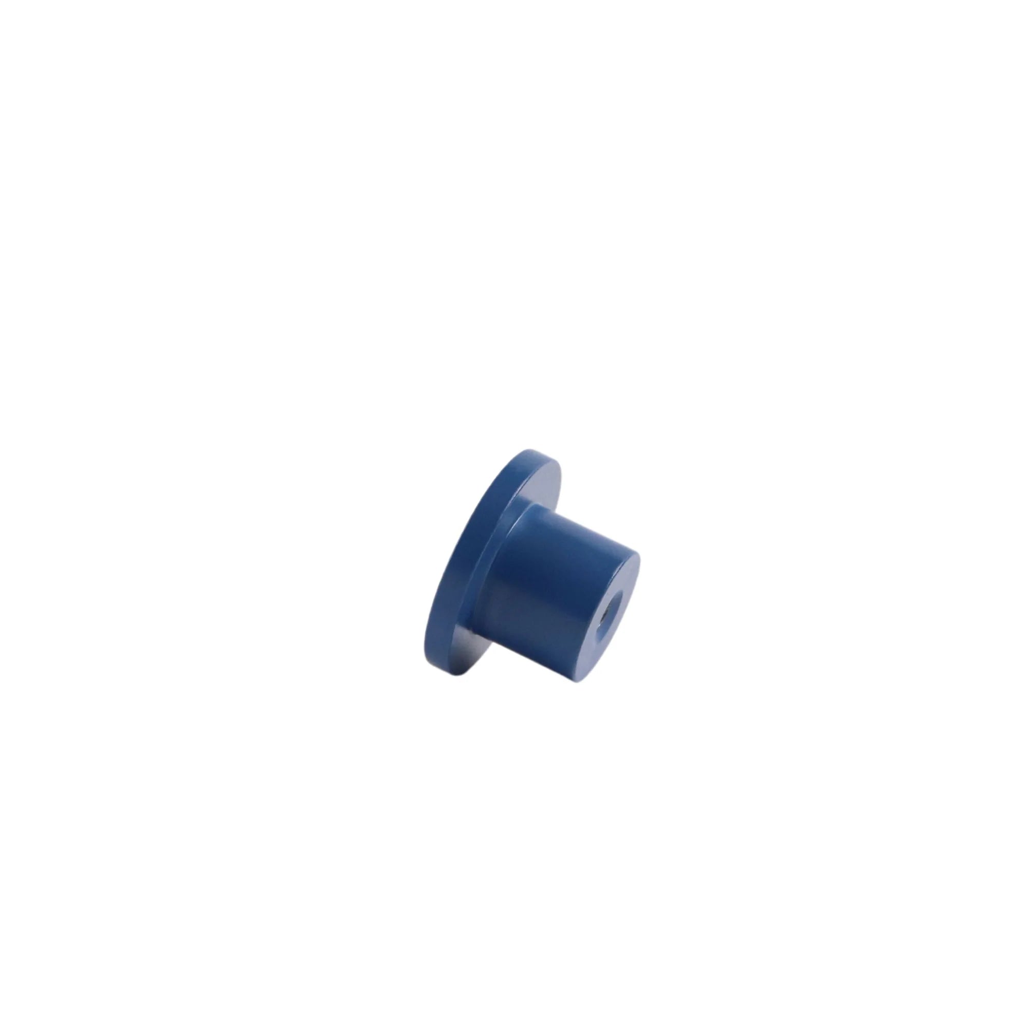 Polo blue mid-century modern round knob