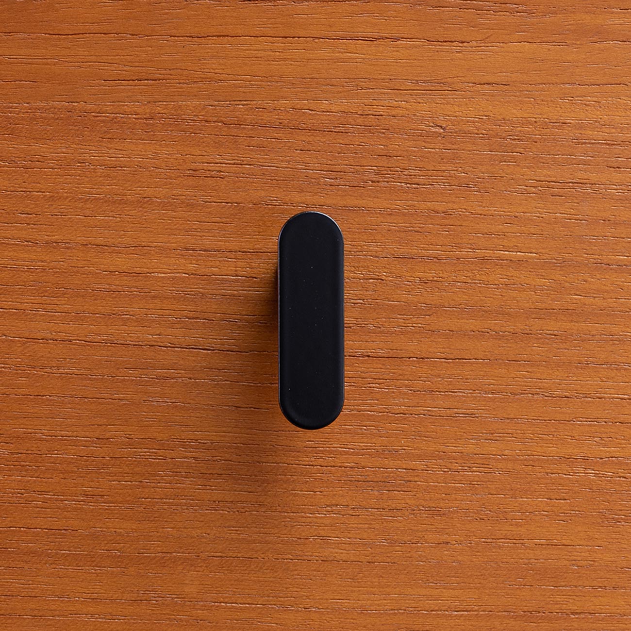 Mid-Century Modern L-Shaped Knob Black on West Elm Dresser #color_charcoal